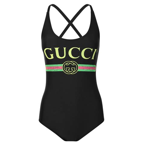 fake gucci swim suit|gucci swimsuit women's.